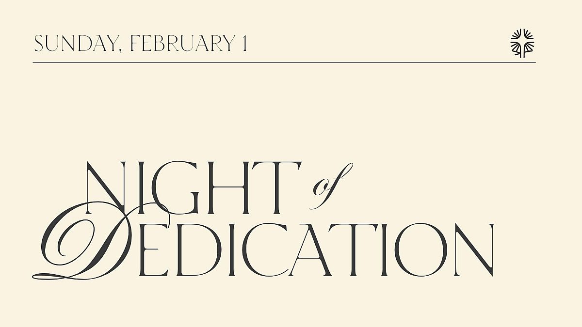Night of Dedication SLIDE