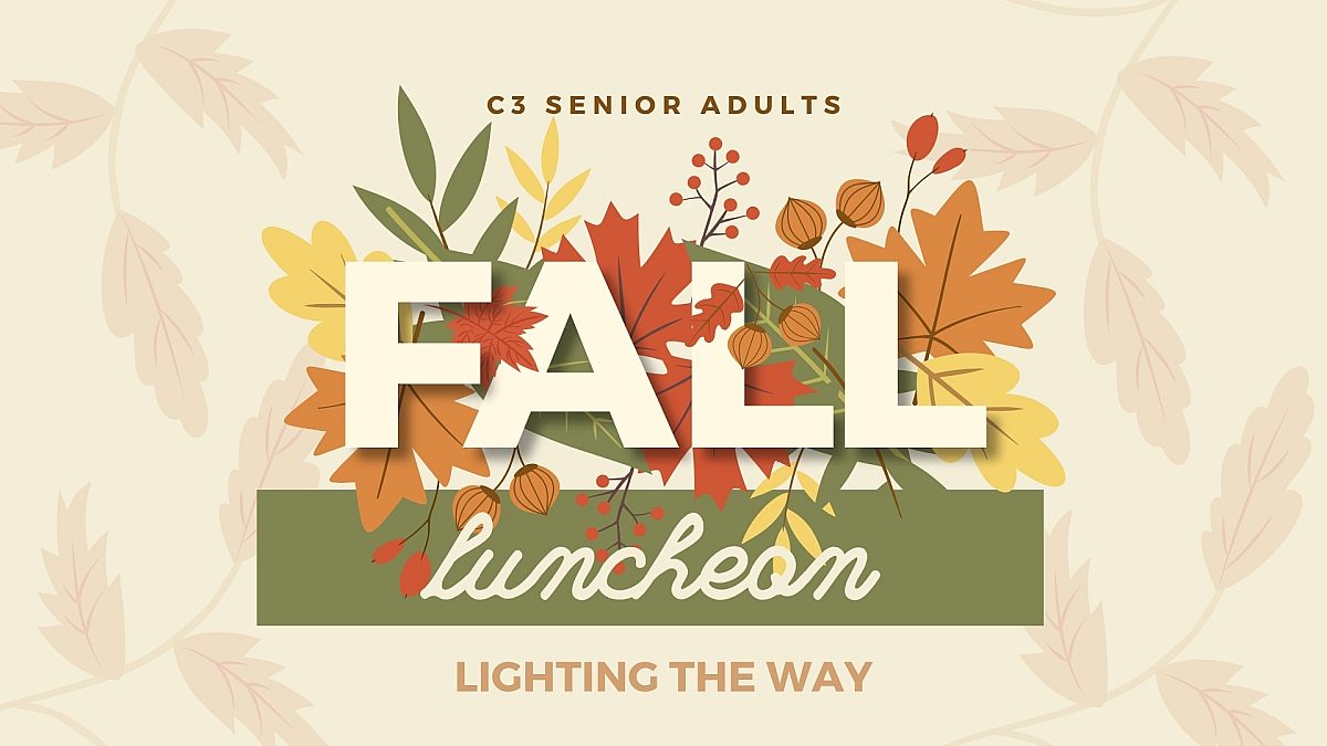 Senior Adults Fall Luncheon 26 website