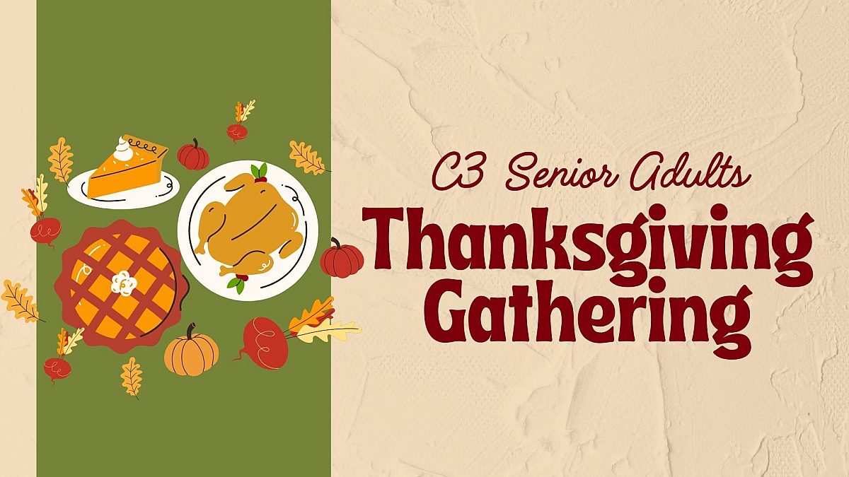 Seniors Thanksgiving Gathering website