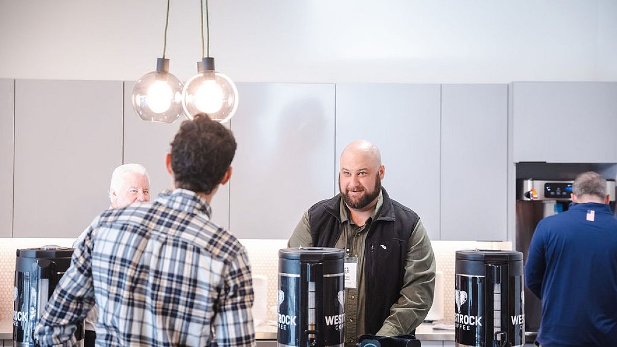Serving at Coffee Bar