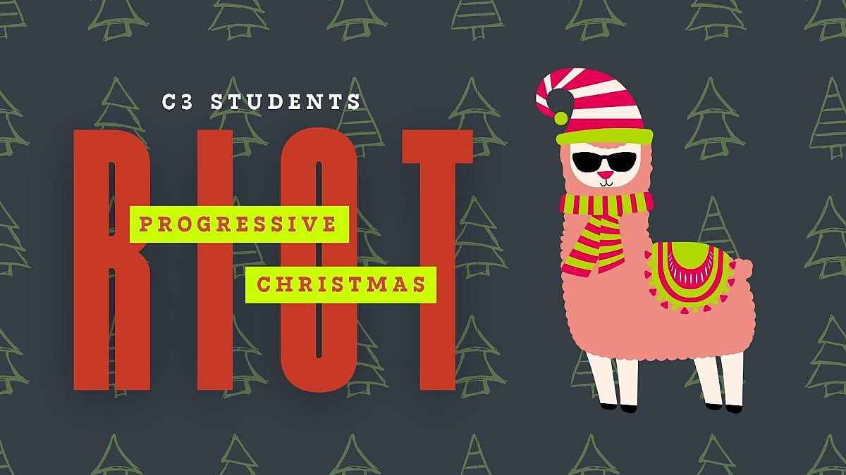 Students Christmas Riot website