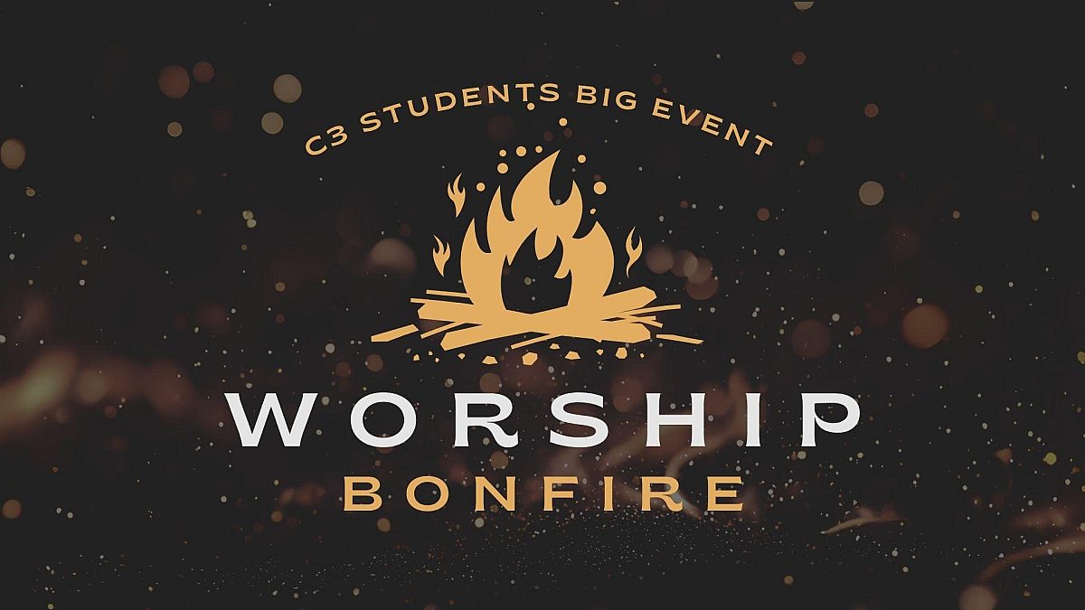 Students Worship Bonfire 25 website