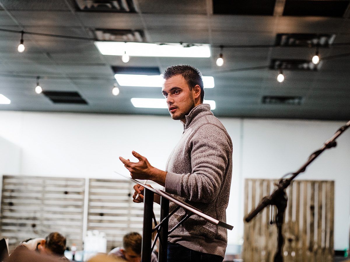 Pastor-teaching-class