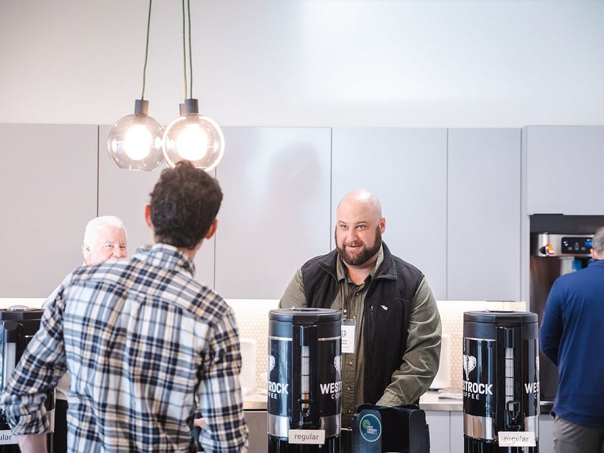 Serving at Coffee Bar