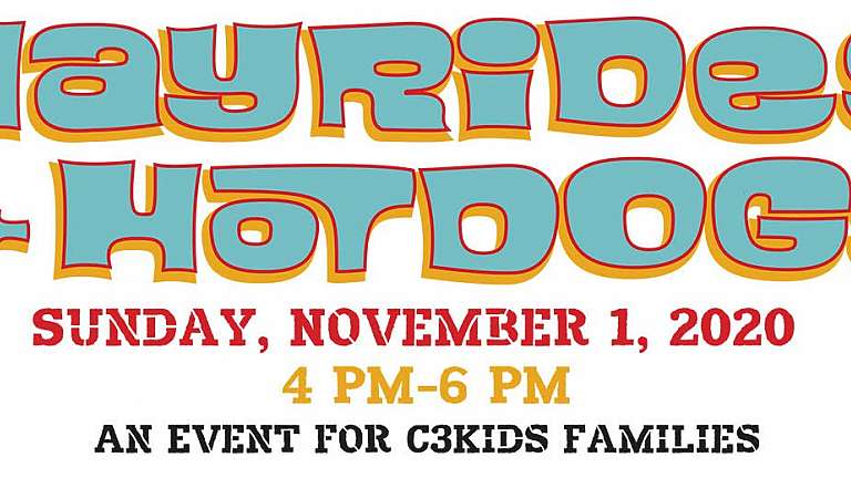 Hayrides Hotdogs slide