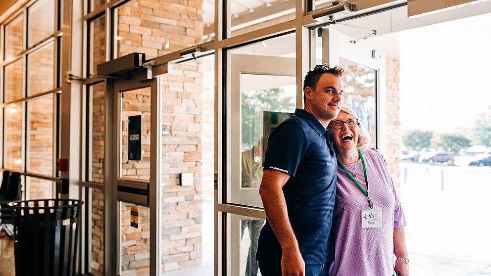 C3 volunteers greeters3