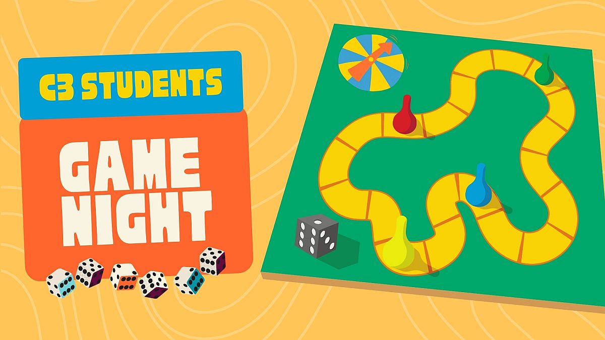 Students Game Night 26 website