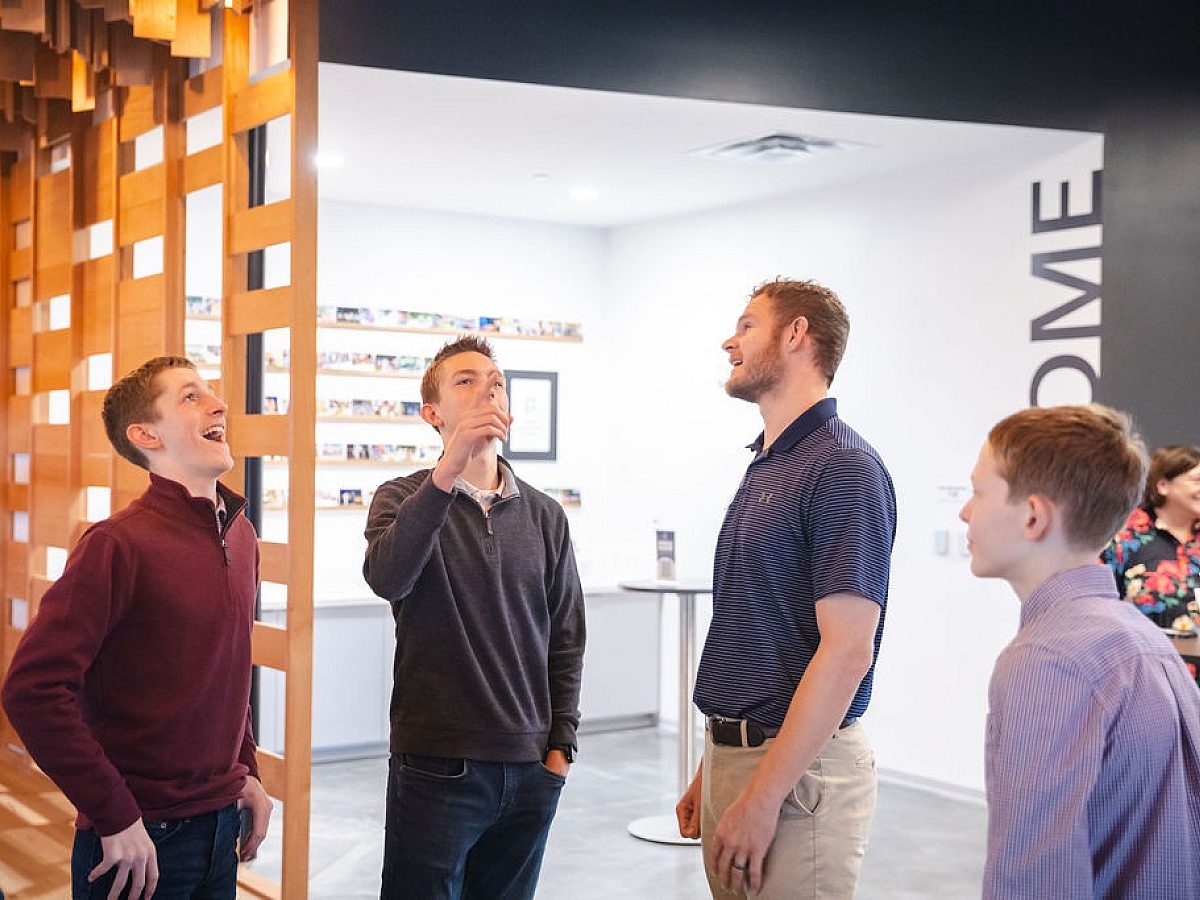 Students in Lobby